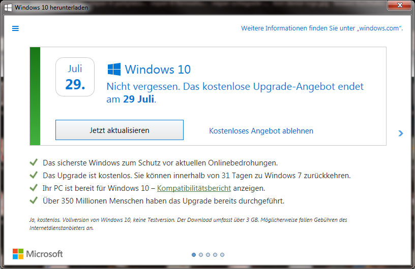 Windows 10 UPgrade